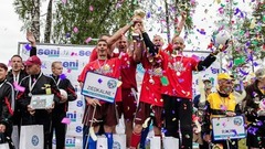 Futbola turnīrā cilvēkiem ar īpašām vajadzībām «Seni Cup» kausu izcīna «Ziedkalne»