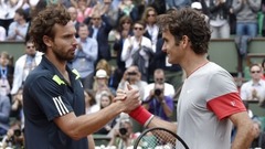 Federers: Esmu vīlies, bet Gulbis paveica labu darbu