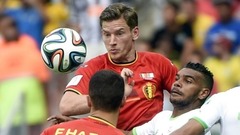 Beļģijas izlase atspēlējas un pieveic pastarīti Alžīriju