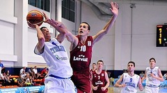 Latvijas U-18 basketbolisti Eiropas čempionātu sāk ar neveiksmi