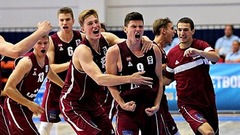 Mūsu U-18 puiši sasniedz Eiropas čempionāta 1/4 finālu