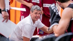 Latvijas basketbola izlase dramatiski zaudē Vācijai