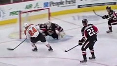 Video: 21 sekundes laikā gūst trīs vārtus AHL čempionātā
