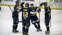 Noskaties: Aizraujoša Latvijas hokeja čempionāta spēle