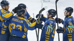 «Atlant» hokejisti KHL spēlē atkārtoti pieveic Minskas «Dinamo»