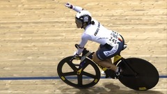 Vācijas sportiste Vogela izcīna zeltu PČ treka riteņbraukšanā