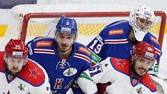 SKA panāk izlīdzinājumu KHL Rietumu konferences finālā