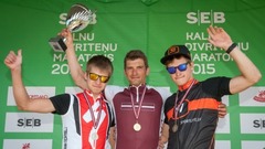 Zīmelis un Ardava MTB maratonā izcīna Latvijas čempiona titulus