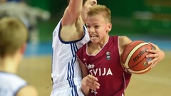 U-16 basketbolisti Eiropas čempionātu noslēdz 11.vietā