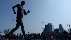 Soļotājs Rumbenieks paliek pēdējais pasaules čempionāta 50 kilometru distancē