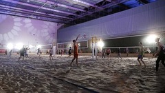 Aizvadīts nakts pludmales voljebola turnīrs «EuroAuto/Skanstes kauss»