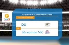 Video tiešraide: «Daugavpils Universitāte» - «Järvamaa»
