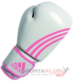 Box-Fit Boxing Glove, white/pink (ADIBL04/A-W/PINK)