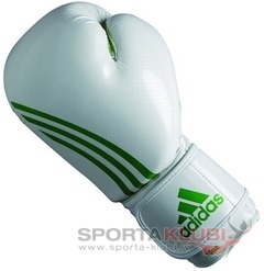 Box-Fit Boxing Glove, white/green (ADIBL04/A-W/GREEN)
