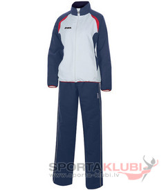 OPEN MICRO.WOMAN TRACKSUIT NAVY-WHITE (2110.22.2021)