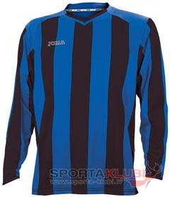 CAMISETA PISA CLASIC M/LARGA NEGRO-ROYAL (1066.99.008)