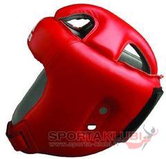 Ķivere "ADISTAR" PRO HEAD GUARD RED "Wako Model" (ADIBH04-RED)