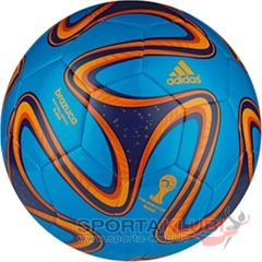 Football BRAZUCA GLIDER SOLBLU/NGTBLU/SOLZES (G73630)