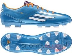 Football boots F10 TRX HG SOLBLU/RUNWHT/SOLZES (D67124)