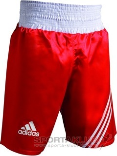 Boxing Shorts "MULTI" Boxing Short RED/WHITE (ADISMB02)