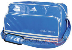 Soma Carry Bag - Blue Shiny PU with Combat Sport Printing (ADIACC110CS-COMBAT/BLUE)