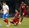 Сборная Катара одержала волевую победу над Россией в матче с четырьмя пенальти