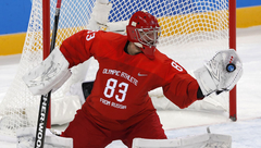 Голкипер Кошечкин сыграет за сборную России в матче Еврохоккейтура
