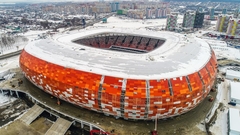 Работы по прошивке газона на стадионе ЧМ-2018 в Саранске завершены