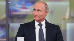 Президент России надеется, что сборная России "выстрелит" на чемпионате мира по футболу