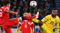 Сборная России сыграла вничью с командой Швеции в Лиге наций