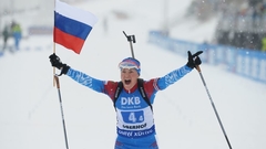 Биатлонистка Юрлова-Перхт отметила важность золота ЧЕ перед чемпионатом мира