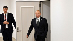 Глава МОК Бах поздравил Путина с успехом сборной России на Европейских играх