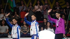 Сборная России выиграла командный турнир на ЧМ по художественной гимнастике