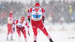 Российские лыжники завоевали золото и серебро в мужской эстафете