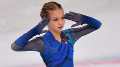 Трусова уделила внимание тройному акселю на тренировке перед чемпионатом России