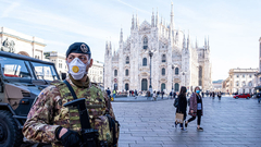 Соперники "Интера" прибыли в Милан в масках и перчатках из-за коронавируса