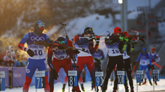 Российские биатлонисты не попали в десятку сильнейших на Олимпиаде
