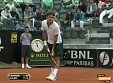 Видео: Гулбис побеждает Федерера