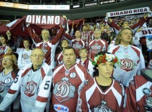 Foto: Rīgas ''Dinamo" fani aizvadītajā sezonā