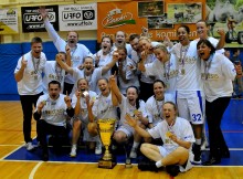 Foto: Latvijas čempiones basketbolā - SK" Cēsis"