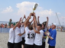 Par Latvijas čempioniem pludmales futbolā kļūst "Kreiss" komanda
