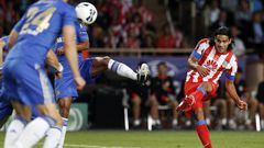 "Атлетико" разгромил "Челси" в матче за Суперкубок Европы, Фалькао сделал хет-трик