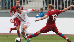 Сборная России вышла в финальный турнир 
молодежного ЧЕ-2013