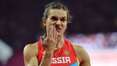 Исинбаева выиграла свой первый старт после Олимпиады