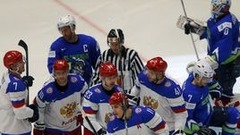 Сборная России обыграла Словению на чемпионате мира