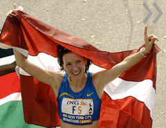 Прокопчук заняла 2 место на марафоне в Осаке