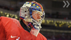 НХЛ: третья звезда дня — вратарь «Коламбуса» Сергей Бобровский