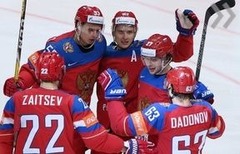 ЧМ: хоккеисты РФ разбили команду Дании