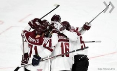 Латвия одержала третью победу подряд на ЧМ по хоккею