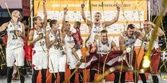 Сборная Латвии — сильнейшая в Европе по стритболу
